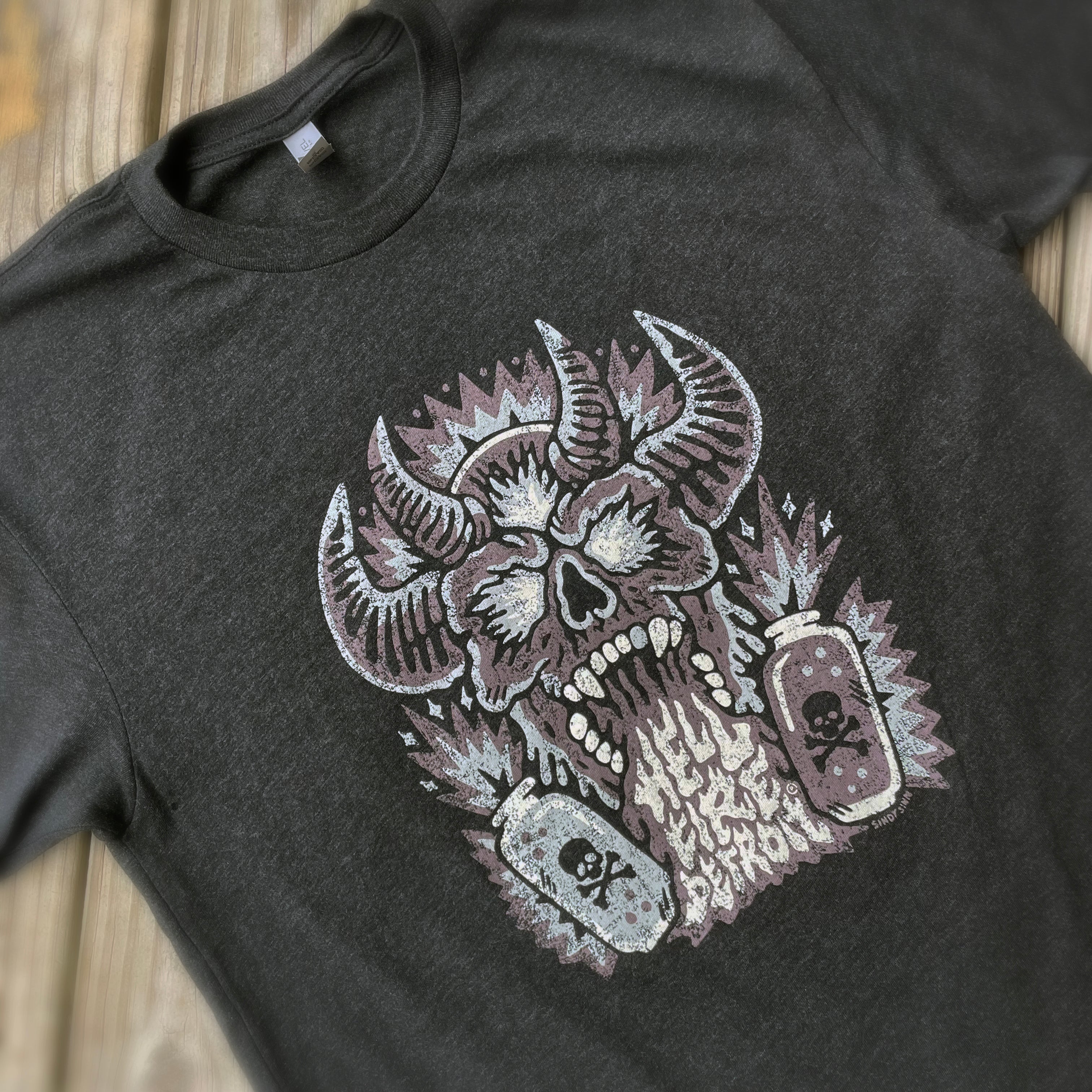 Grey Devil ~ Unisex – Hell Fire Detroit