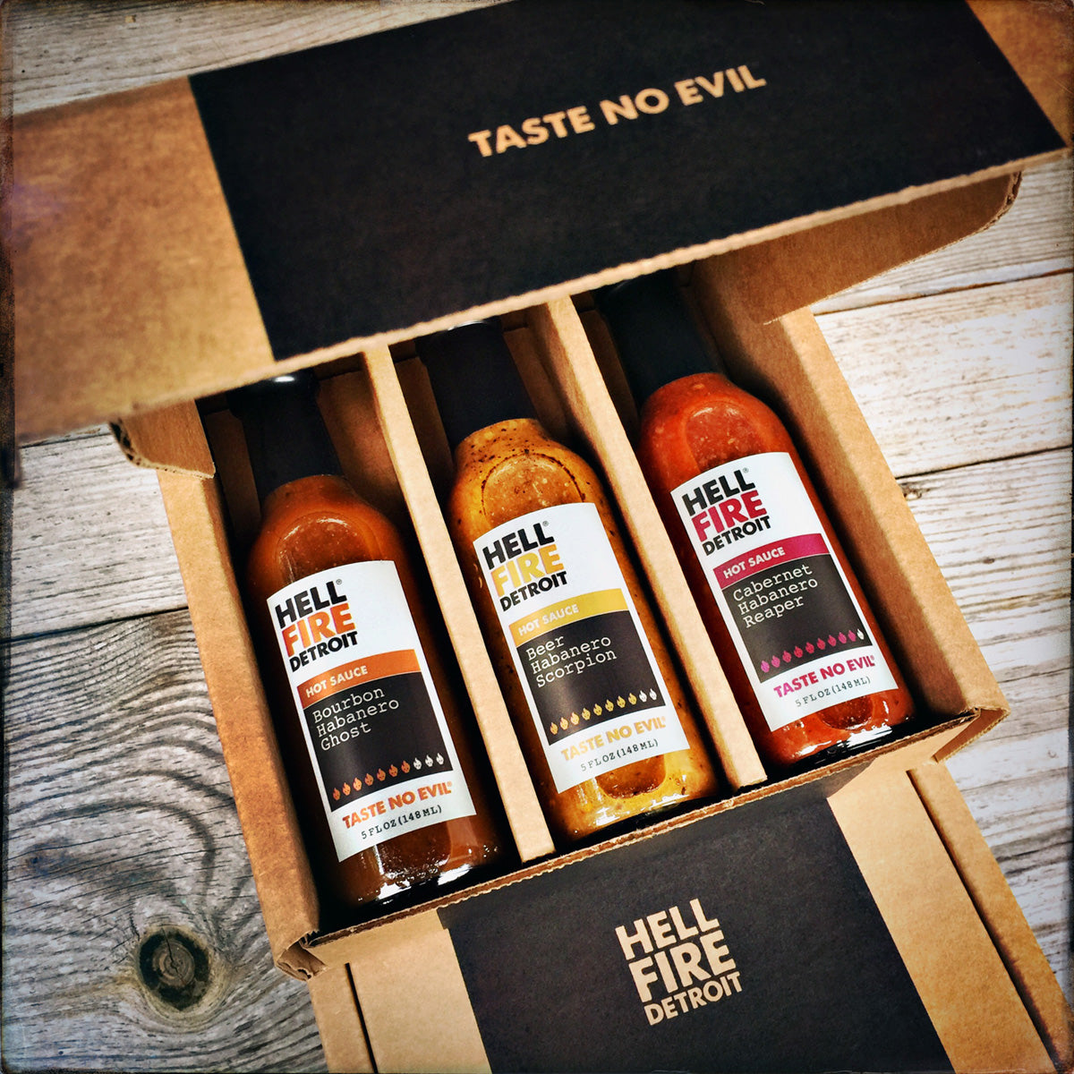 Hell Fire Detroit – Best Small Batch Hot Sauce. Taste No Evil.